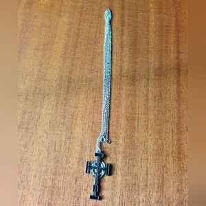 Trinity Blood Cross Necklace